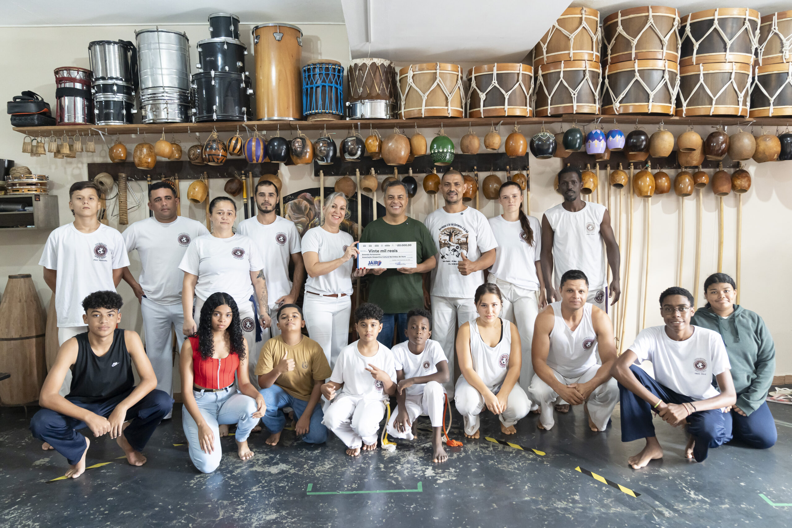 Vereador Jair Humberto destina emenda de R$ 20 mil para fortalecer a capoeira em Catalão/GO 