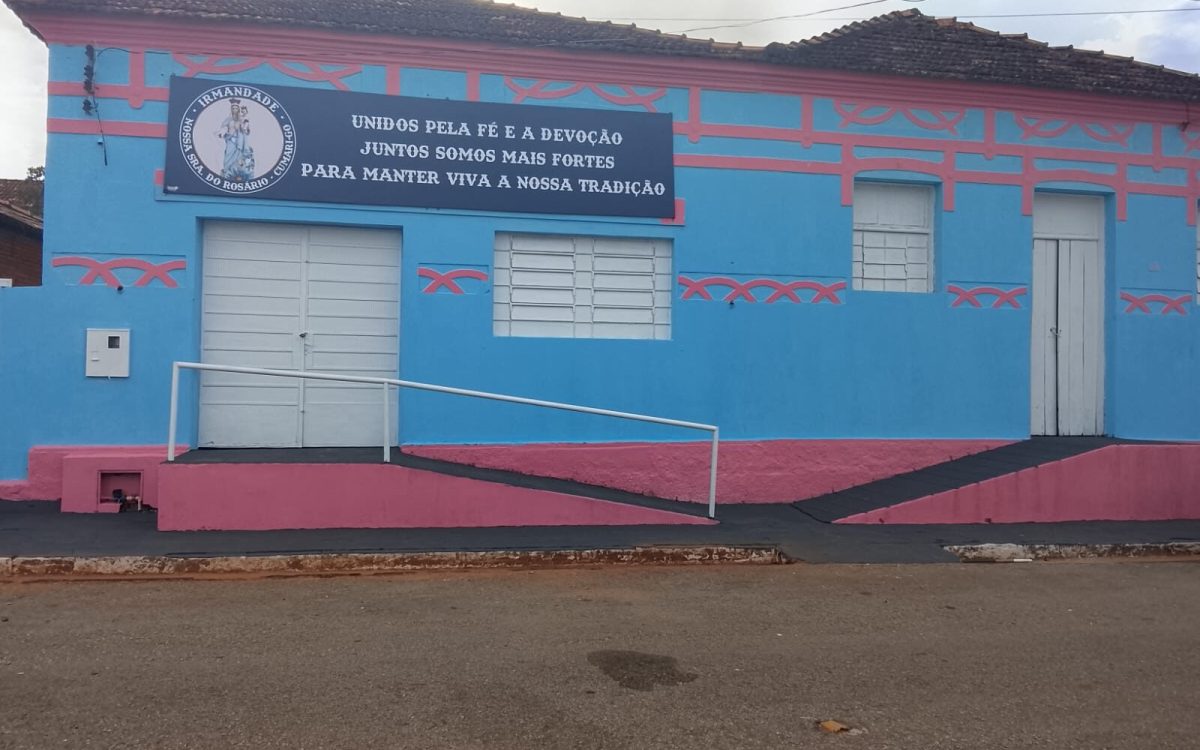 Cumari/GO inaugura novo prédio da Irmandade Nossa Senhora do Rosário e fortalece tradição das Congadas